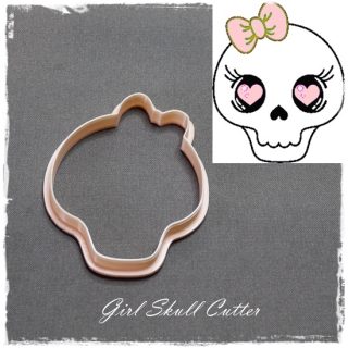 Girl Skull Cookie Cutter